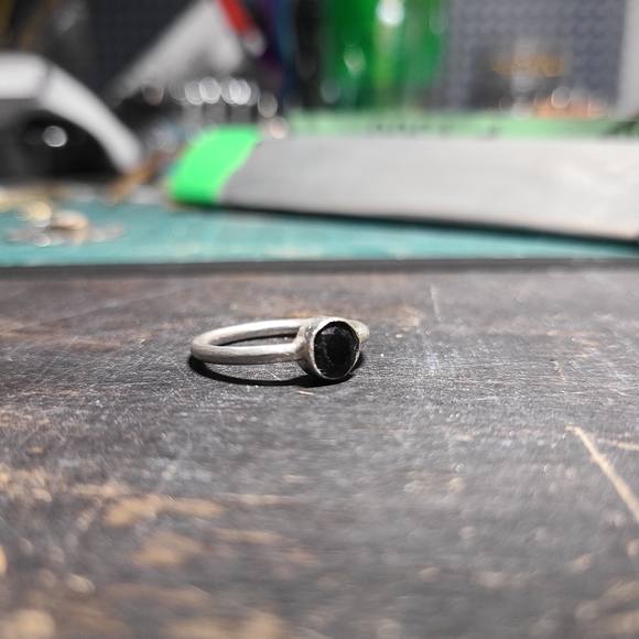 Sterling silver stacker ring - Picture 2 of 3